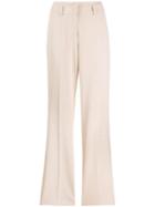 Cambio Creased Straight Leg Trousers - Neutrals