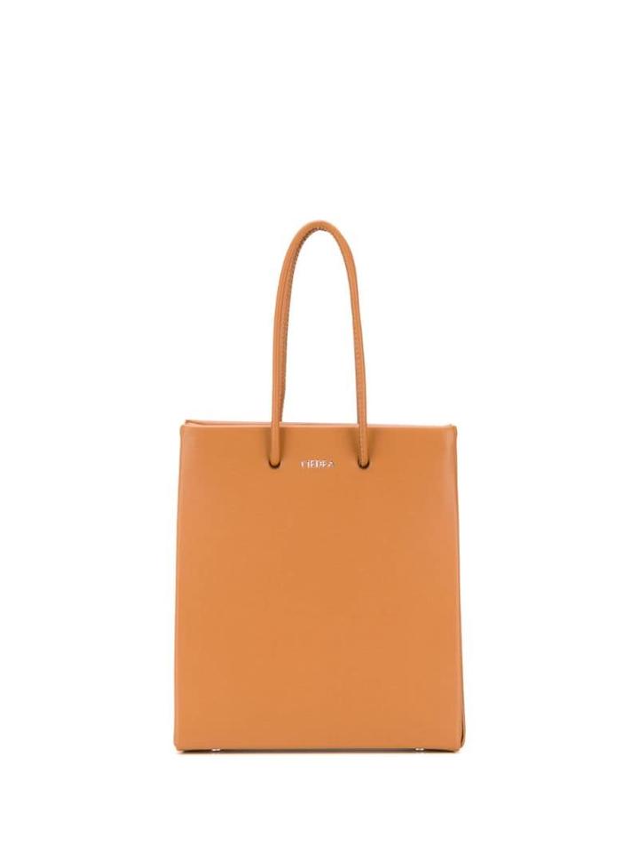 Medea Shopping Crossbody Bag - Brown