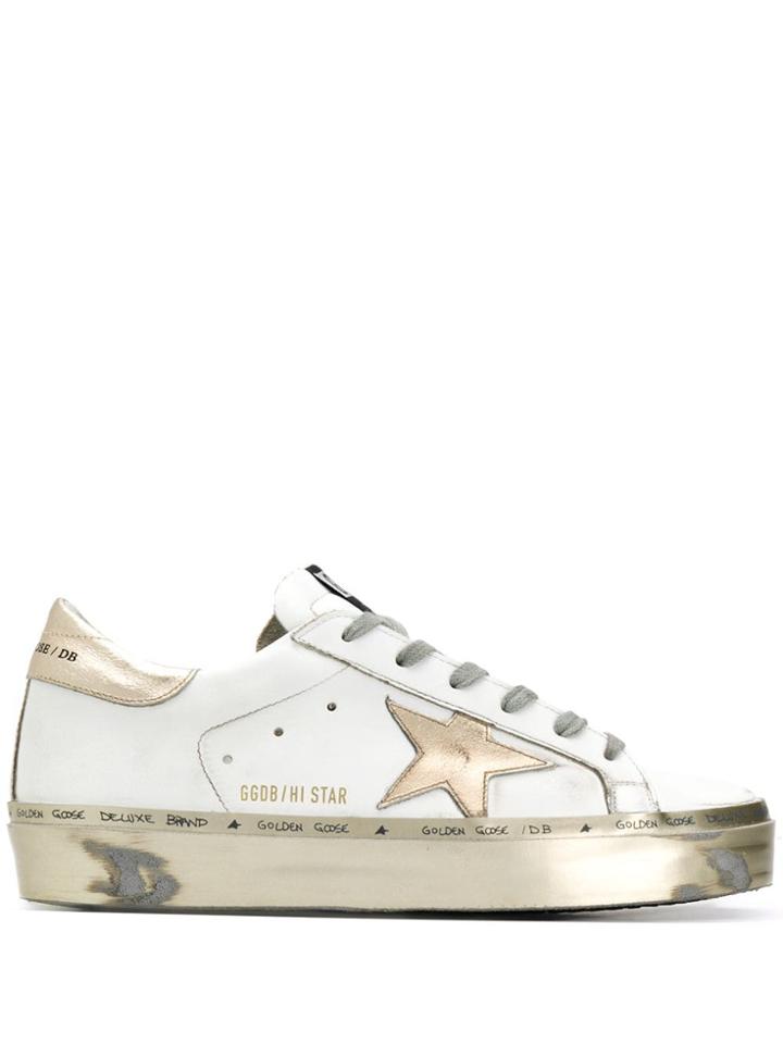 Golden Goose Hi Star Low-top Sneakers - White