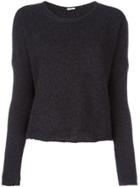 Apuntob Cashmere Round Neck Jumper - Grey