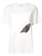 Proenza Schouler Pswl Cutout Shapes T-shirt - White