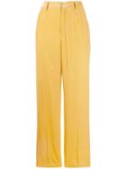 Forte Forte Vaniglia Velvet Trousers - Yellow