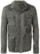 Salvatore Santoro Structured Shirt Jacket - Green