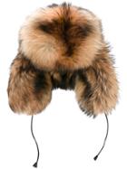 Dsquared2 Ski Trapper Hat - Nude & Neutrals