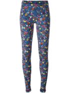 Kenzo 'tanami' Leggings, Women's, Size: Xs, Blue, Polyester
