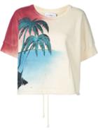 Faith Connexion Palm Tree Print Sweatshirt
