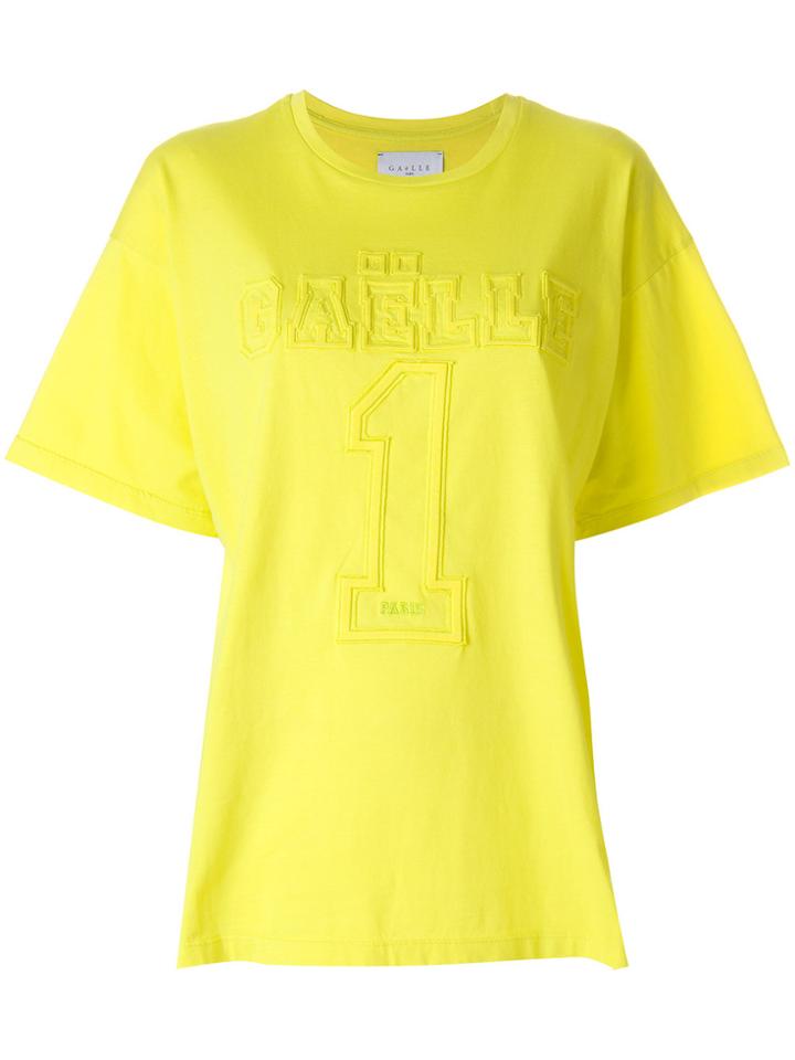 Gaelle Bonheur Logo T-shirt - Yellow & Orange