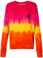 The Elder Statesman Cashmere Tie-dye Effect Jumper - Multicolour