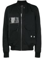 Rick Owens Drkshdw Zipped Classic Bomber Jacket - Black