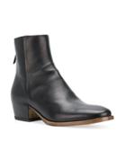 Givenchy Matte Ankle Boots - Black