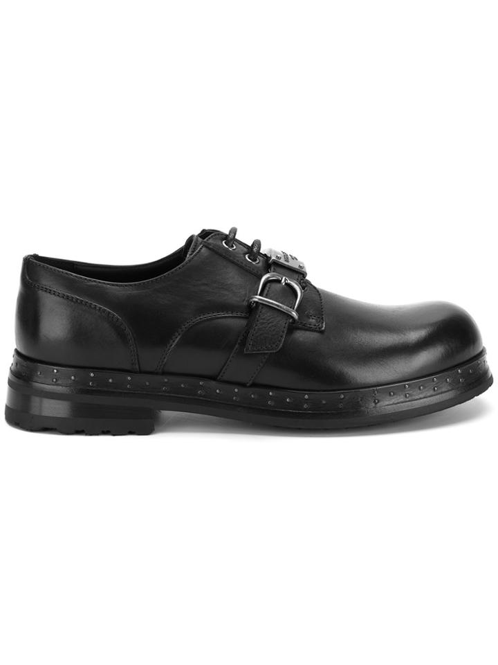 Dolce & Gabbana Chunky Derby Shoes - Black