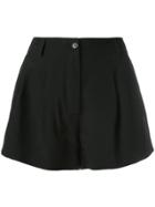 Moschino High Waisted Shorts - Black