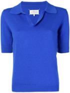 Maison Margiela Short-sleeved Sweater - Blue