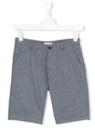 Paolo Pecora Kids - Teen Classic Chino Shorts - Kids - Cotton/spandex/elastane - 14 Yrs, Boy's, Blue