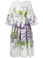 Bambah Iris Tea Dress - White