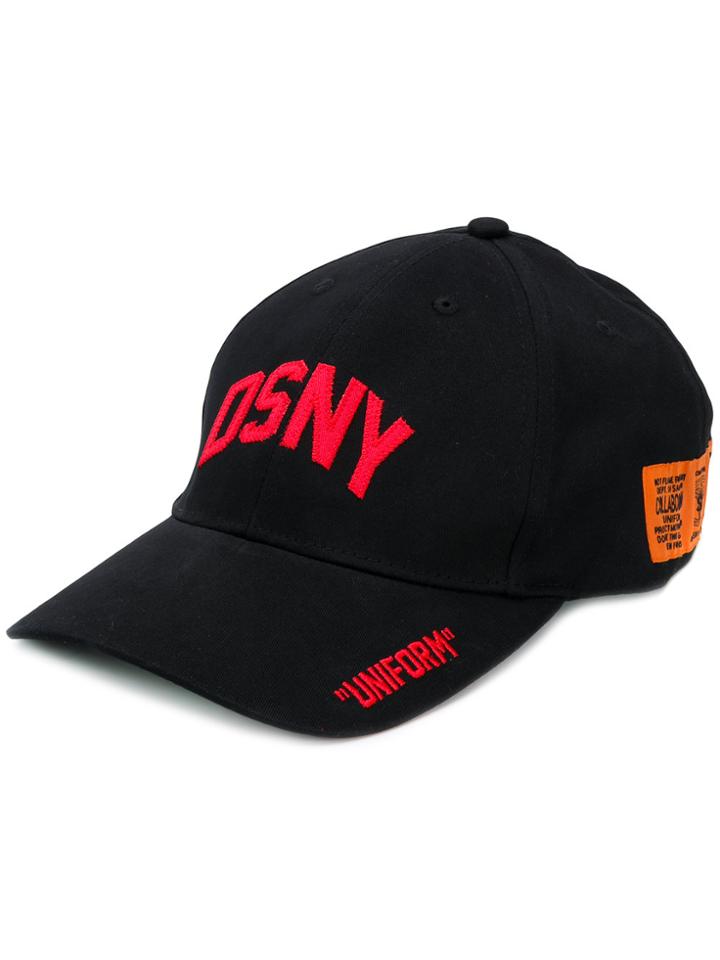 Heron Preston Osny Baseball Cap - Black