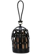 Oscar De La Renta Bird Cage Bag - Black