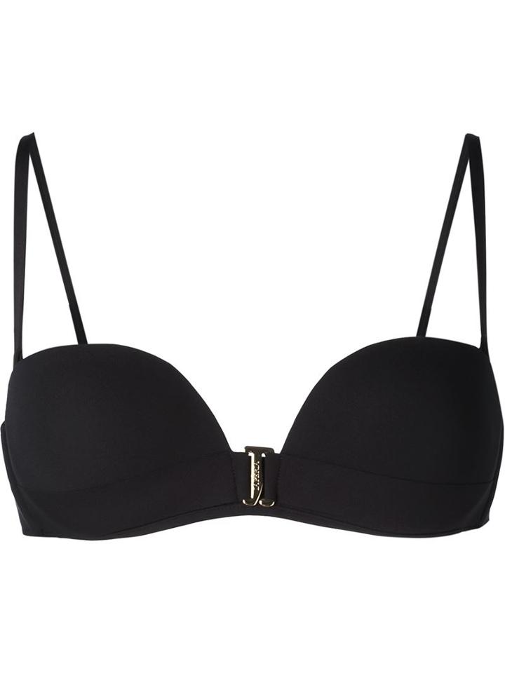 La Perla Contemporary Underwired Bikini Top, Women's, Size: 40, Black, Polyamide/spandex/elastane