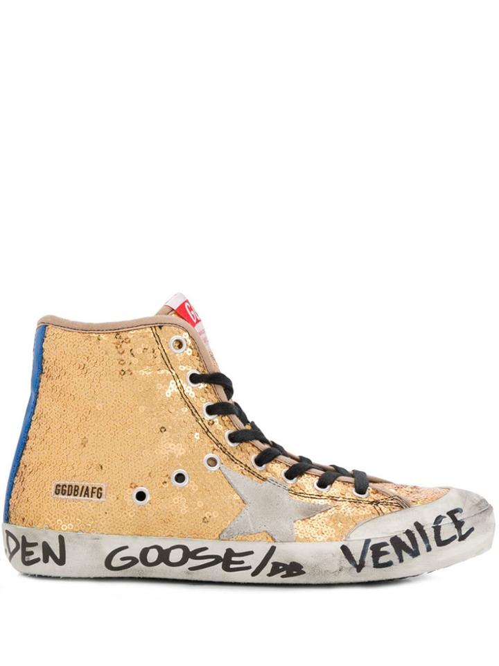 Golden Goose Deluxe Brand Venice Hi-top Sneakers