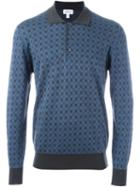 Brioni Geometric Pattern Classic Collar Sweatshirt