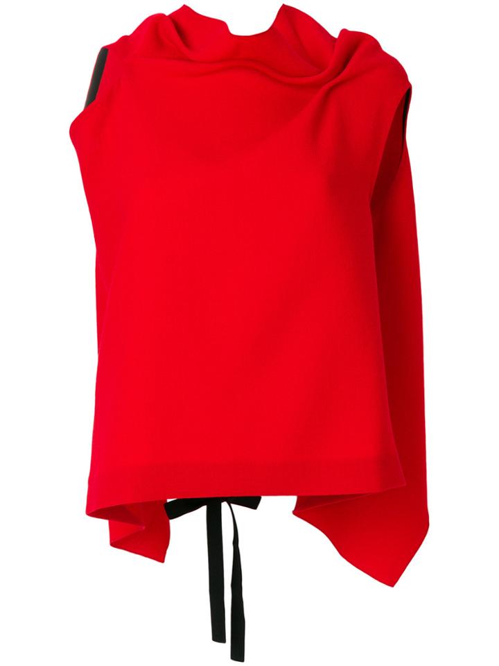 Roland Mouret Eugene Top - Red