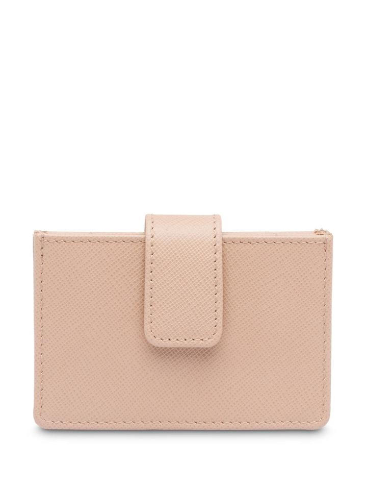 Prada Structured Card Holder - Pink
