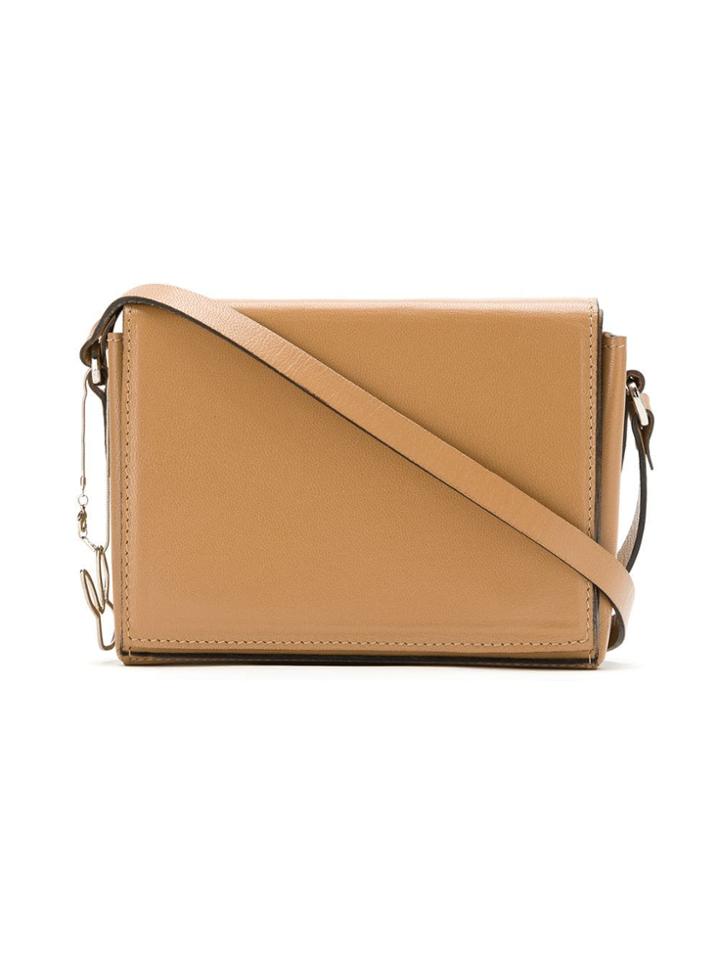 Gloria Coelho Leather Crossbody Bag - 1062