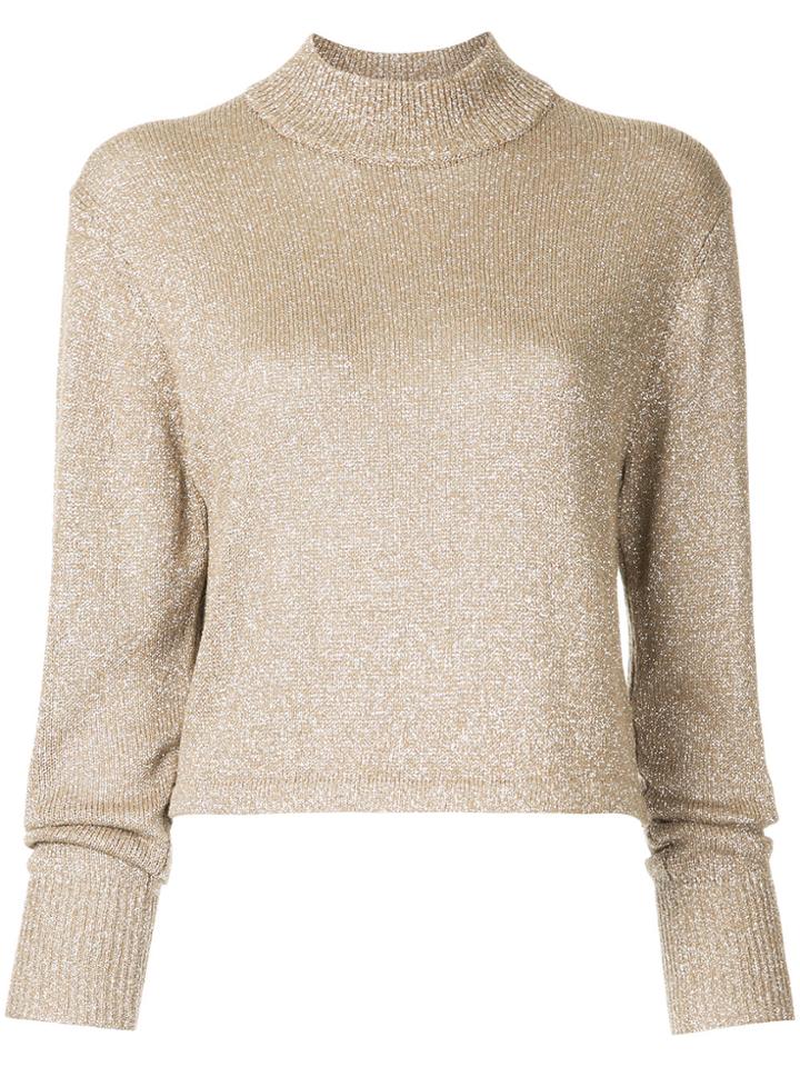 H Beauty & Youth Glitter Knitted Jumper - Metallic