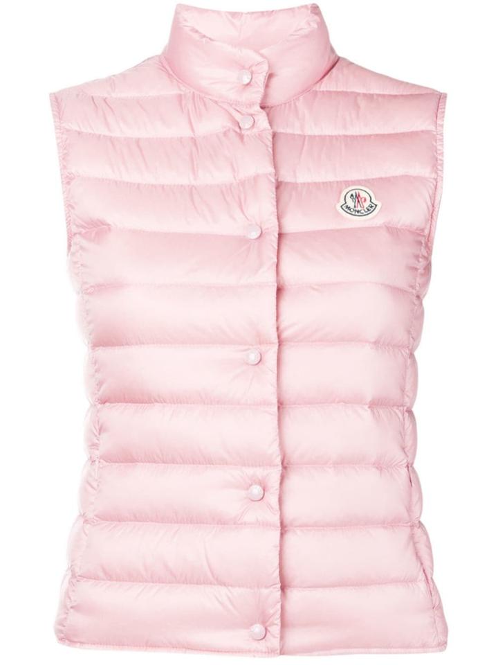 Moncler Liane Buttoned Gilet - Pink