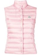 Moncler Liane Buttoned Gilet - Pink