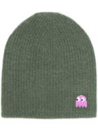 Warm-me Harry Monster Patch Beanie - Green