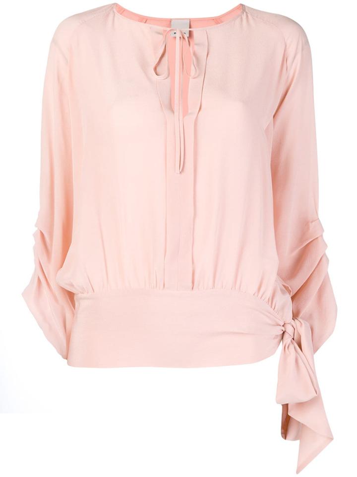 Pinko Side Bow Fastening Blouse