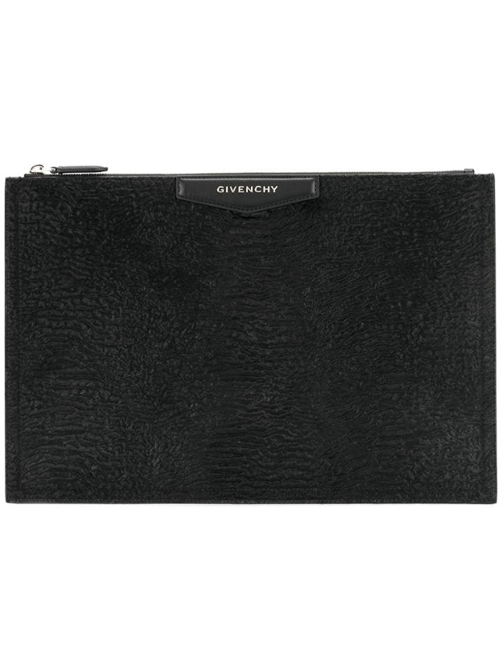 Givenchy Antigona Clutch Bag - Black