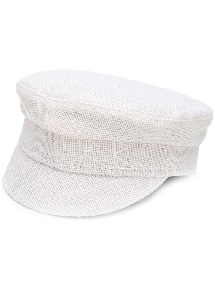 Ruslan Baginskiy Baker Boy Cap - White