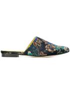 Danielapi Floral Patterned Mules - Multicolour