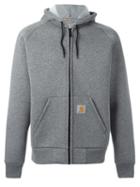 Carhartt 'car-lux' Hoodie, Men's, Size: Xs, Grey, Cotton/polyester/nylon/polyurethane