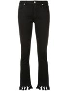 Dondup Tasseled Bootcut Jeans - Black
