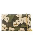 Muveil Floral Print Wallet Crossbody Bag, Women's, Yellow/orange