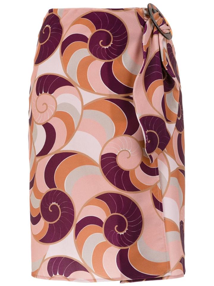 Adriana Degreas Nautilus Skirt - Multicolour
