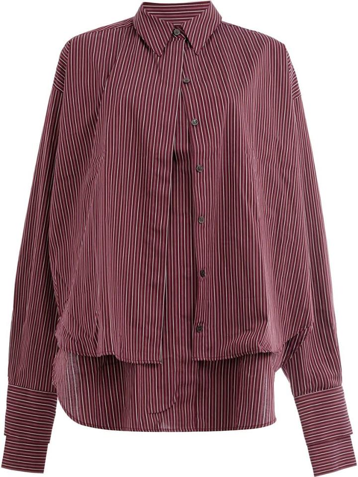Rokh Rokh R0ca73cp 51 Red Stripe Cotton
