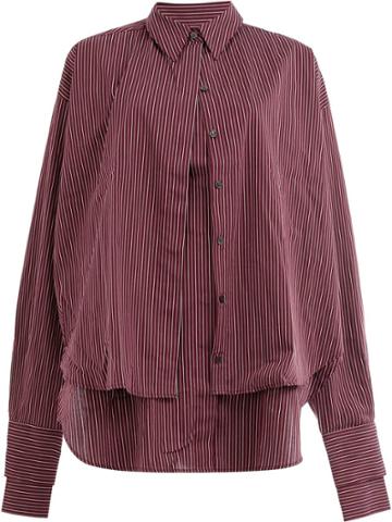 Rokh Rokh R0ca73cp 51 Red Stripe Cotton