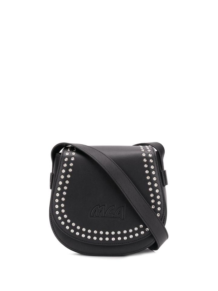 Mcq Alexander Mcqueen Studded Mini Satchel Bag - Black