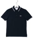 Boss Kids Embroidered Logo Polo Shirt, Boy's, Size: 16 Yrs, Blue