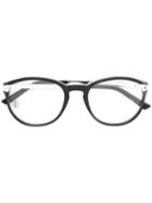 Cartier 'santos De Cartier' Glasses, Black, Acetate/metal