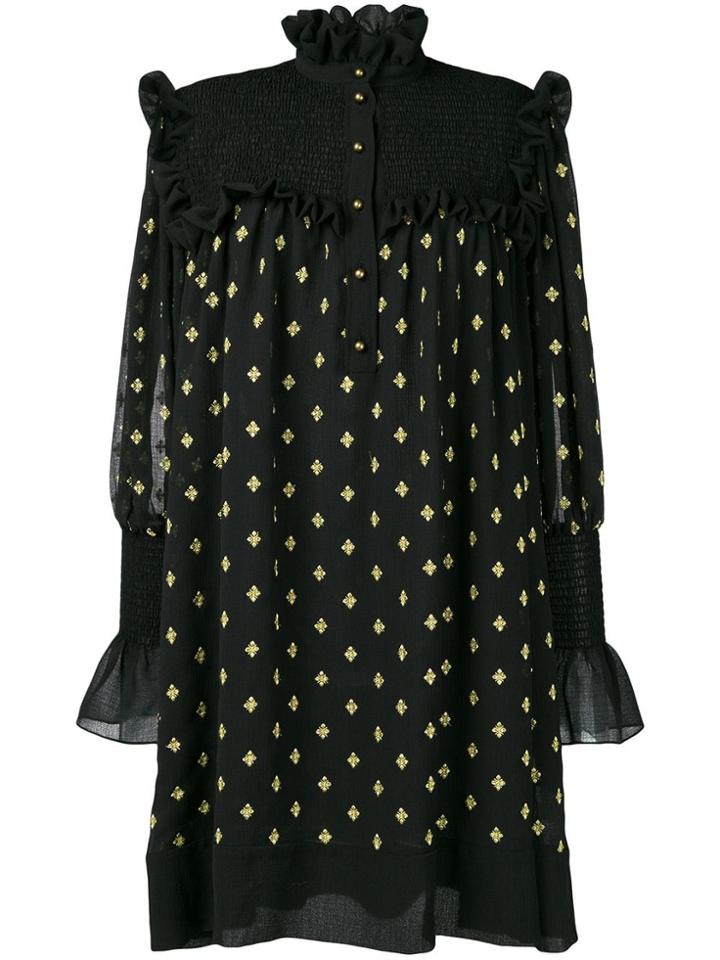 Philosophy Di Lorenzo Serafini Midi Dress With A Ruffled Design -