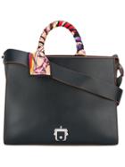 Paula Cademartori 'edie' Top Handle Tote, Women's, Black, Cotton