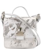 Mm6 Maison Margiela Top Handle Crossbody Bag, Women's, Grey