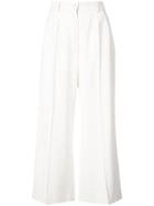 Natasha Zinko Wide Leg Trousers - White