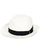 Borsalino Classic Panama Hat - White