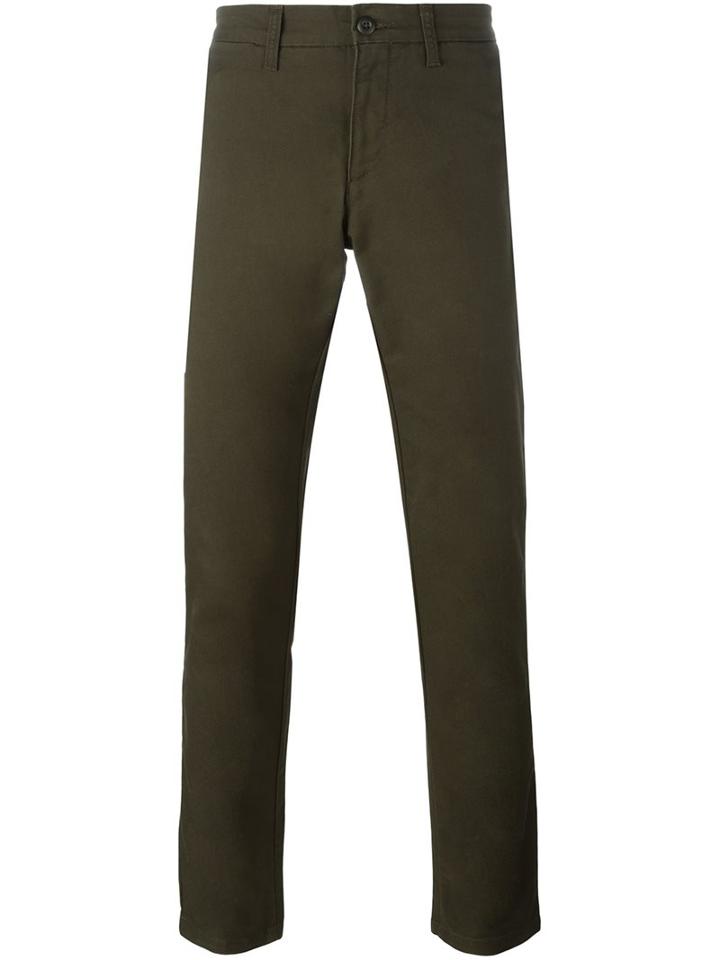 Carhartt 'sid' Trousers, Men's, Size: 33, Green, Cotton/polyester
